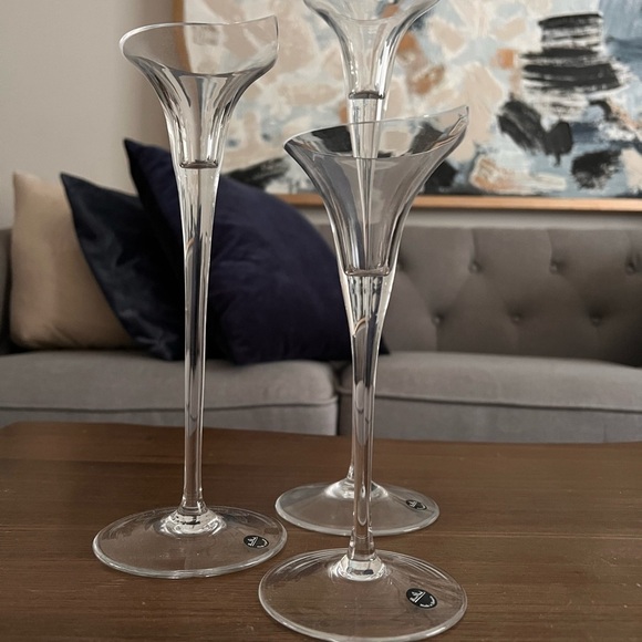 Rosenthal set of three taper candleholders NEW - Picture 5 of 5